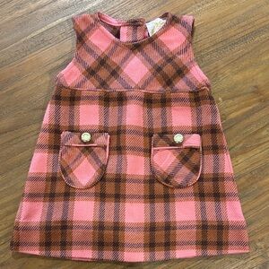 Girls The Beaufort Bonnet Company Plaid Flannel Jill Jumper